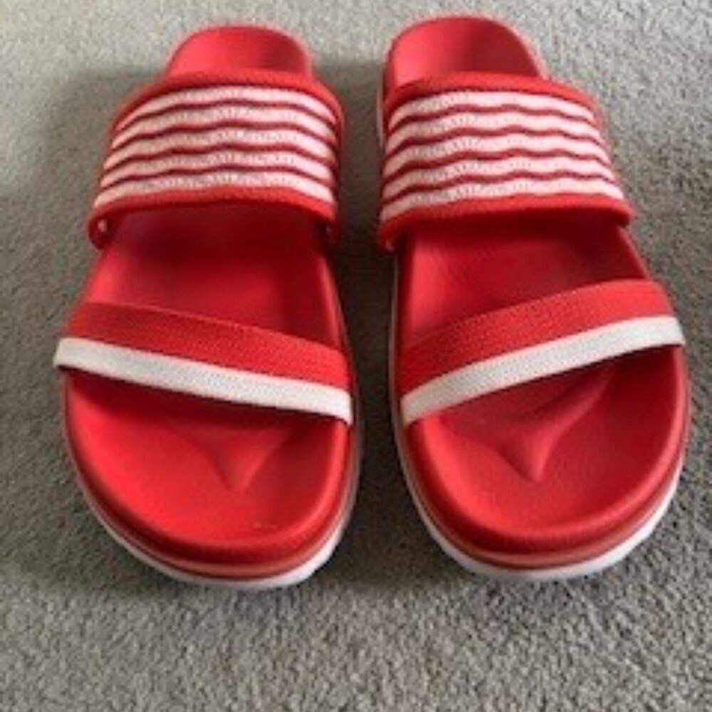 Vivaia Double Straps Slide Sandals (Naina)